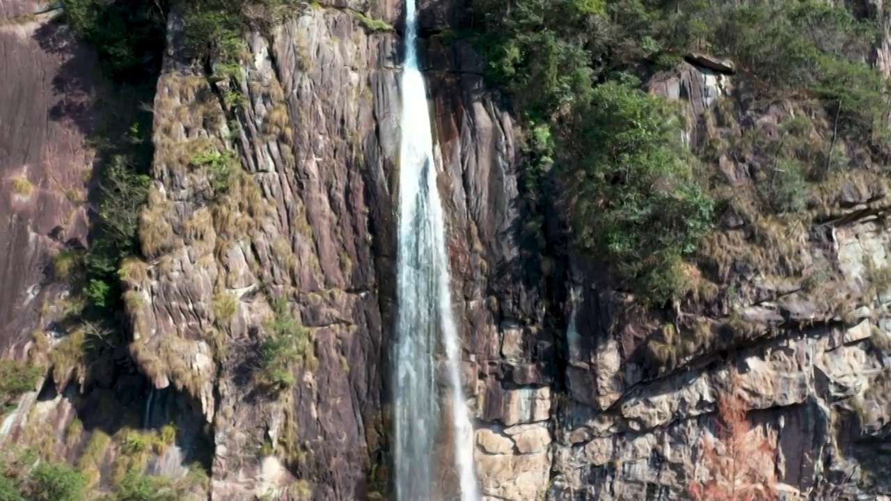 天台山龙穿峡视频素材