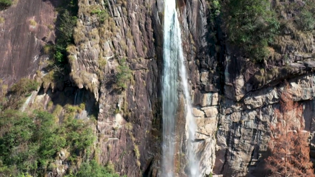 天台山龙穿峡视频素材