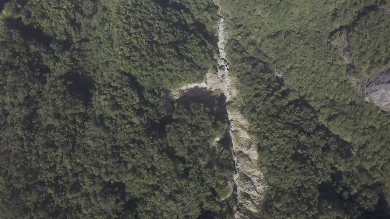 台州括苍山航拍视频素材