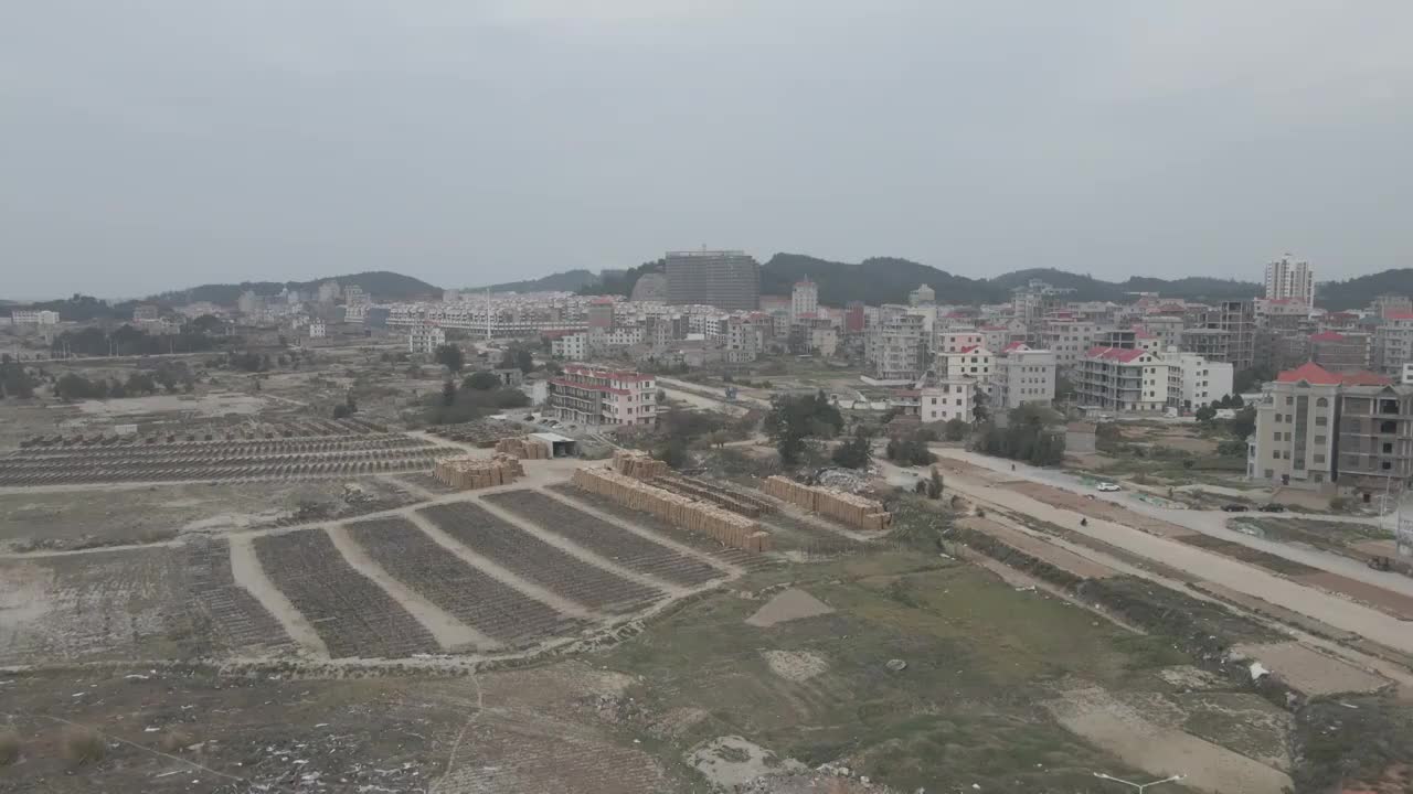 航拍莆田秀屿湄洲岛北岸视频素材