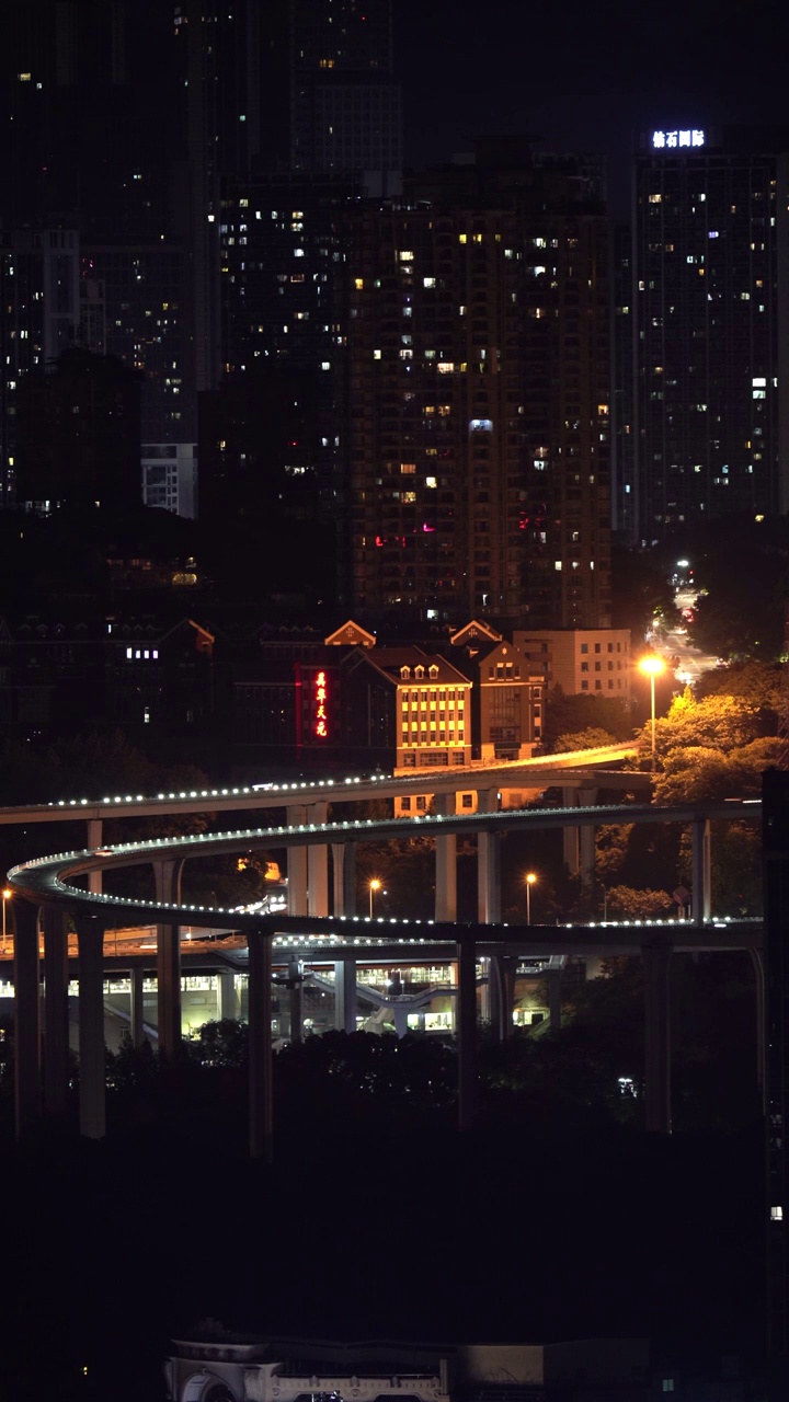 都市夜景视频素材