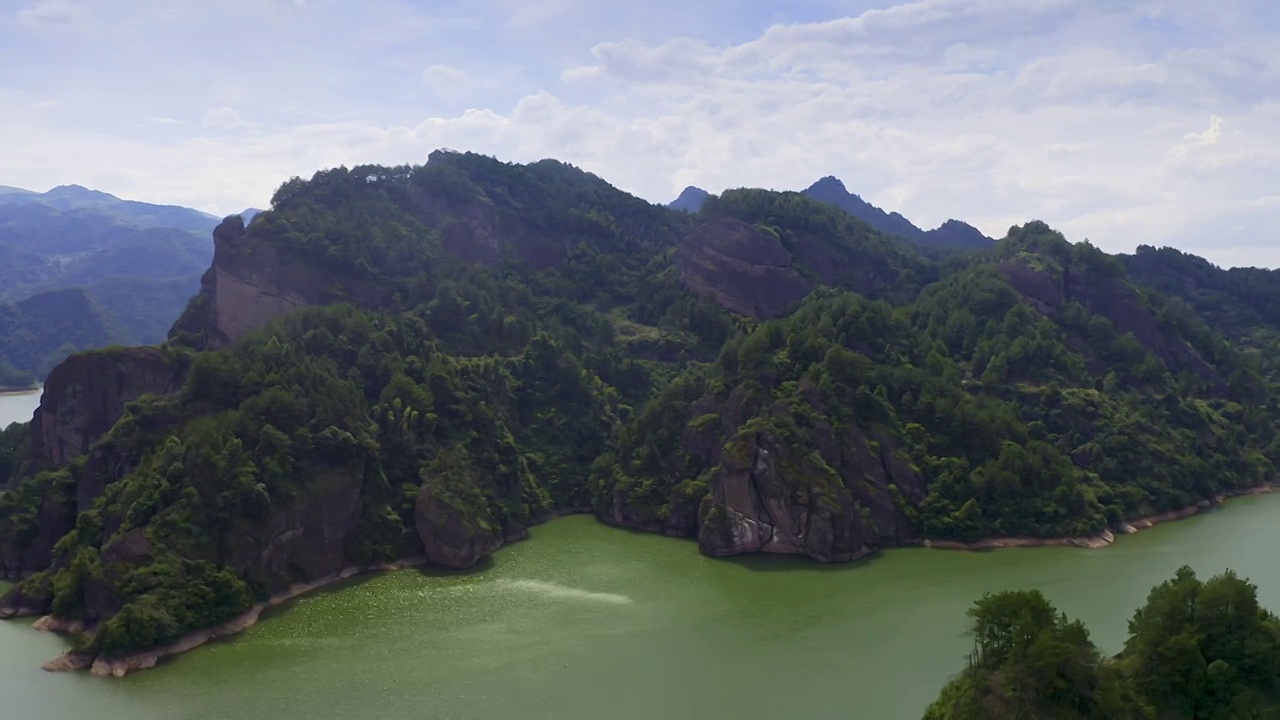 铜钹山九仙湖视频素材