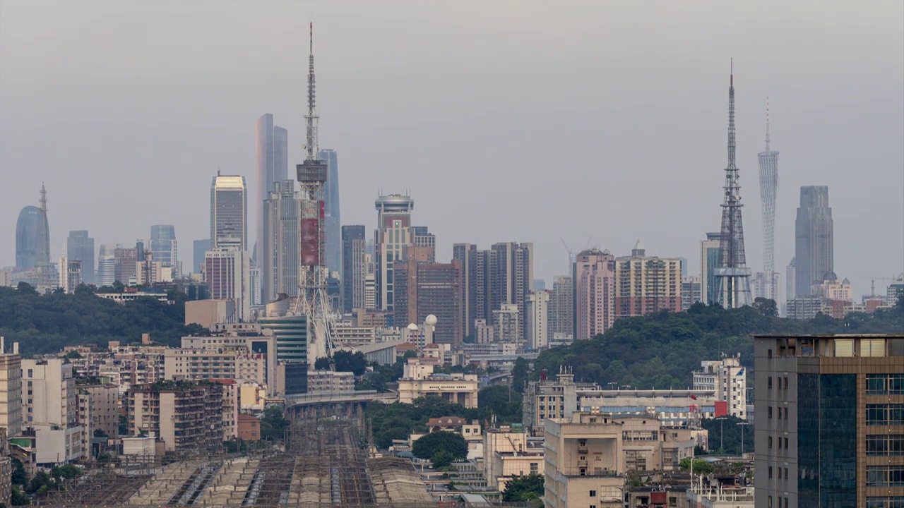 夏日广州视频素材