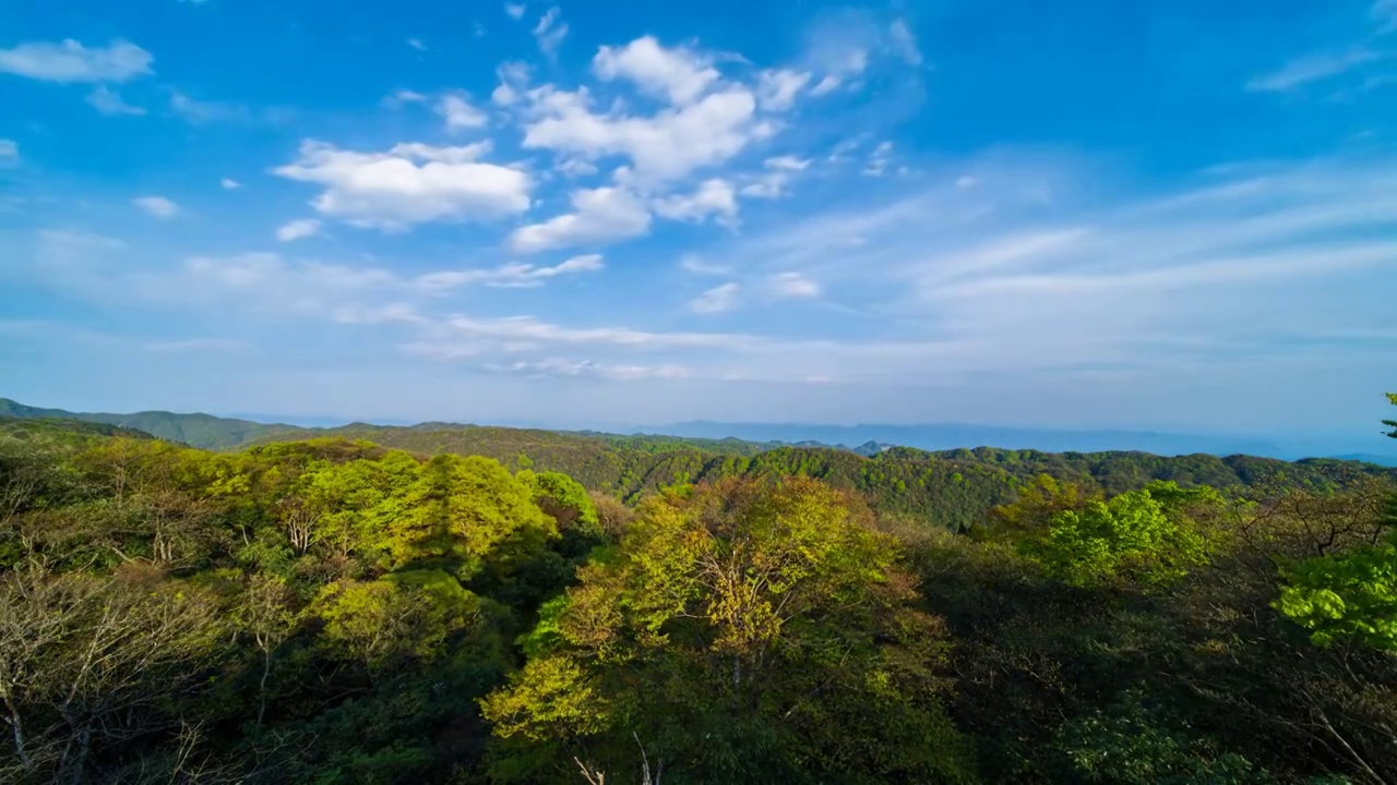 张家界八大公山延时视频素材