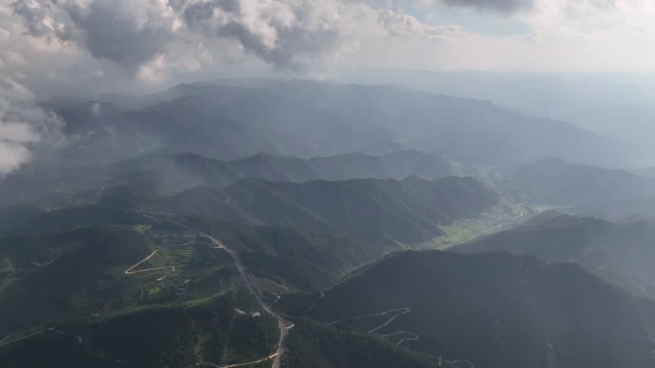 巍巍太行山视频素材