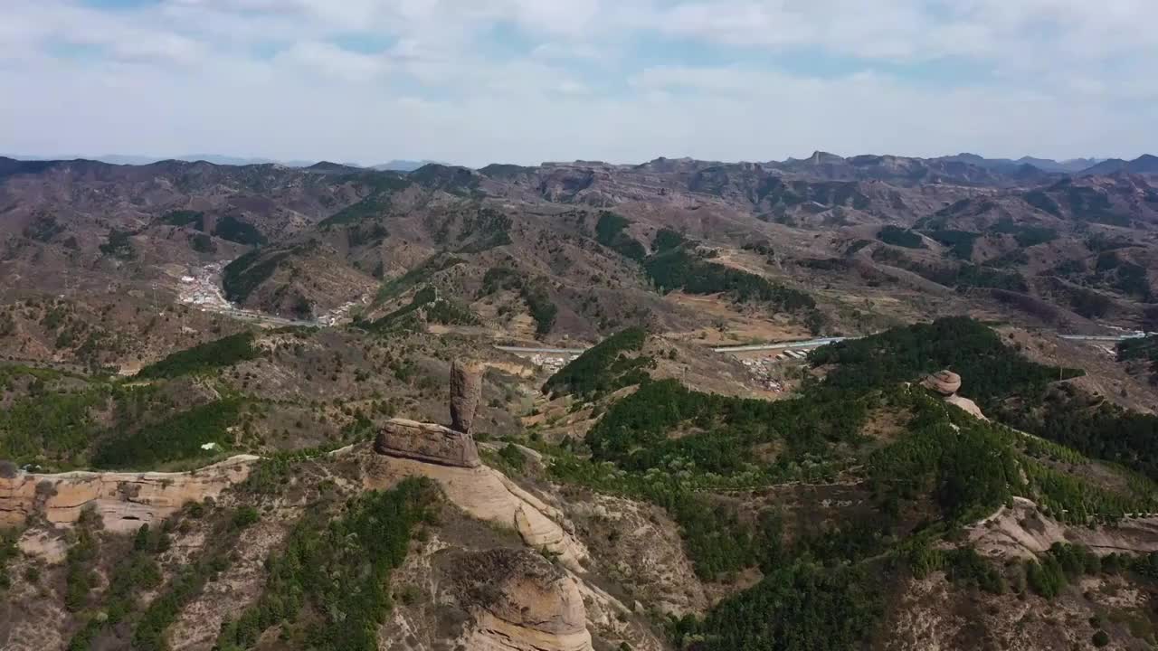 河北省承德棒槌山视频视频素材