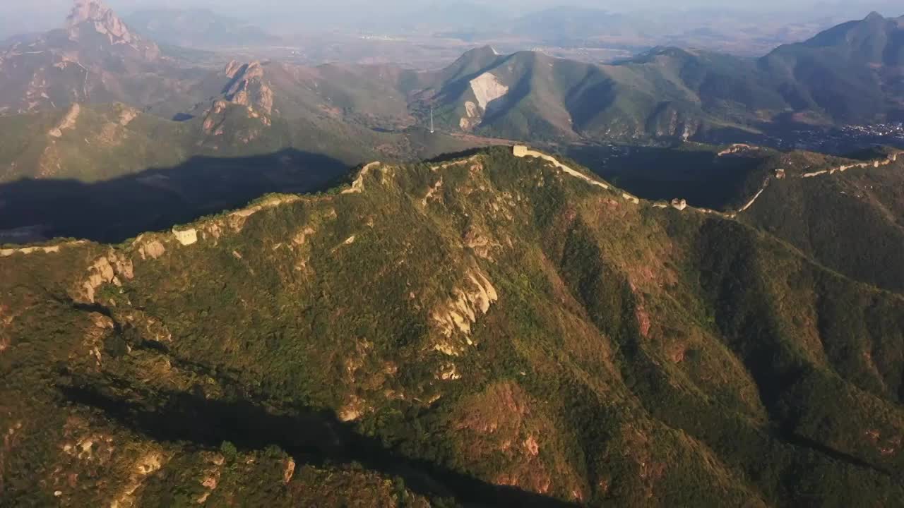 河北省秦皇岛板厂峪长城视频视频素材