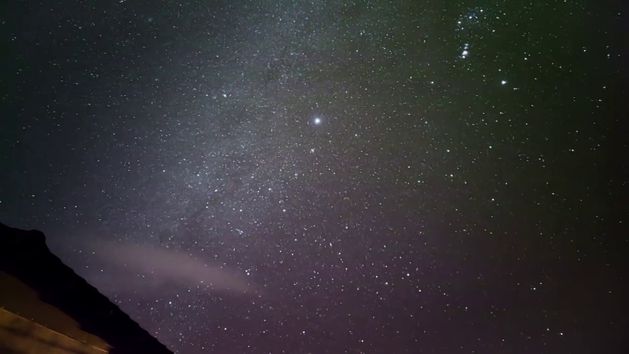 四川甘孜州 新都桥星空银河视频素材