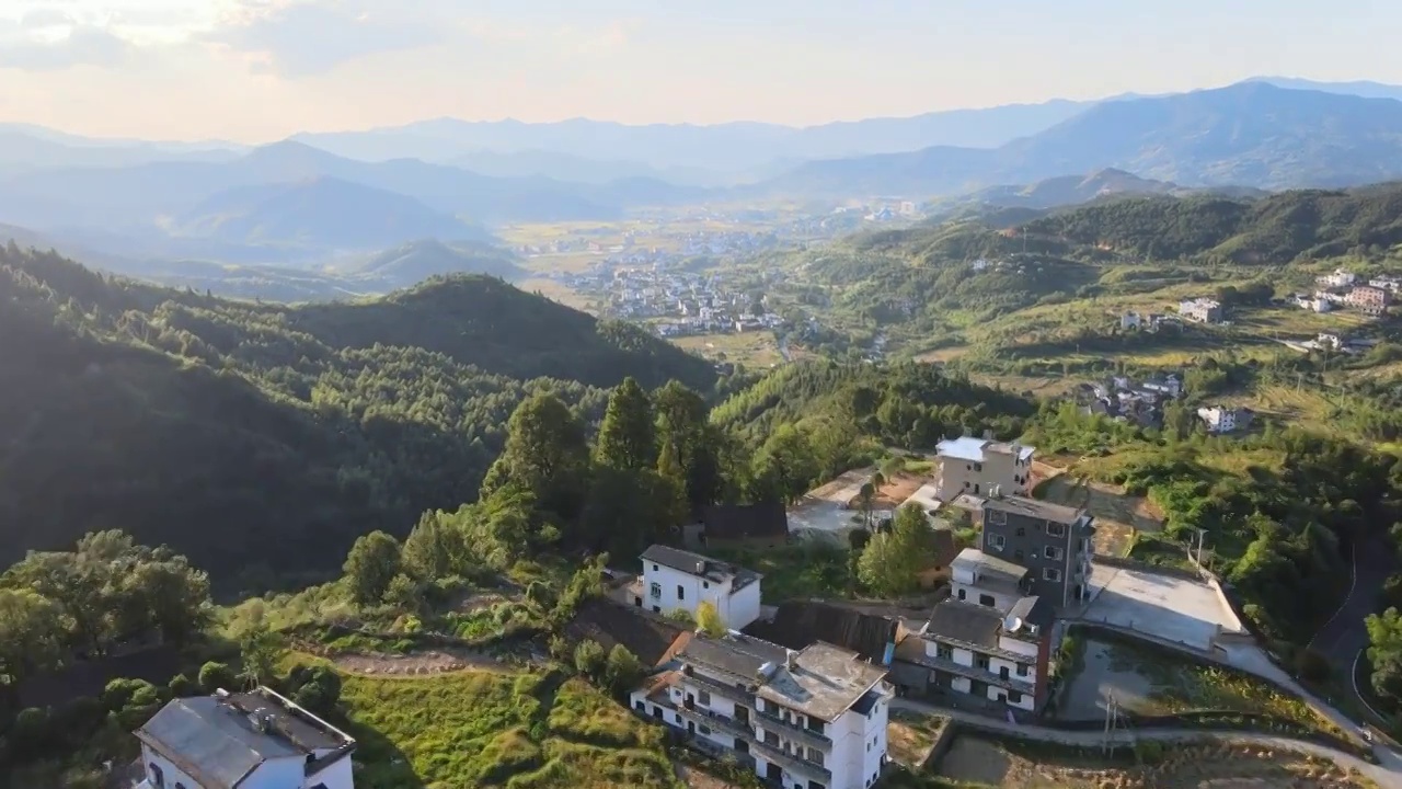 江西萍乡武功山景区航拍视频素材