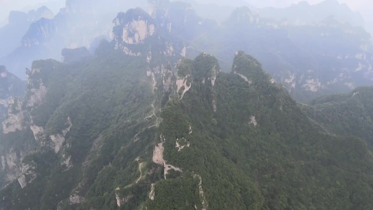 山西晋城陵川王莽岭景区视频素材