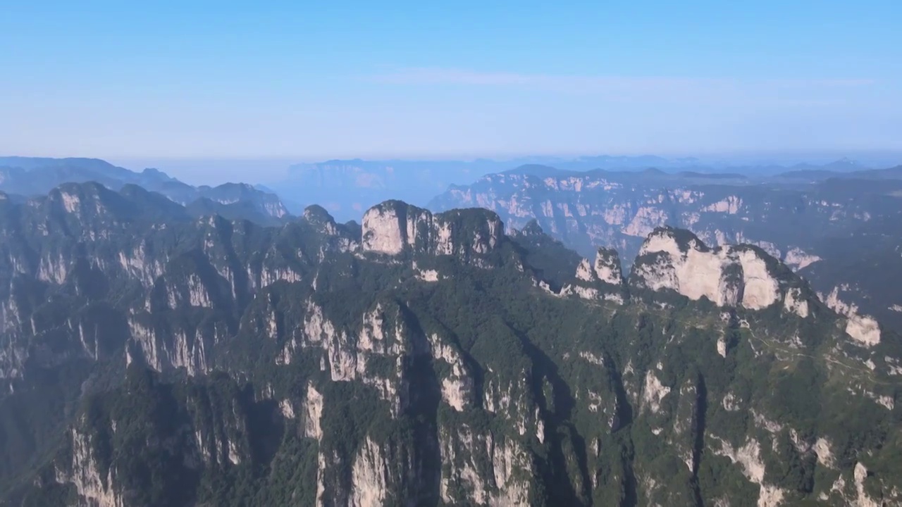 山西晋城陵川王莽岭景区视频素材