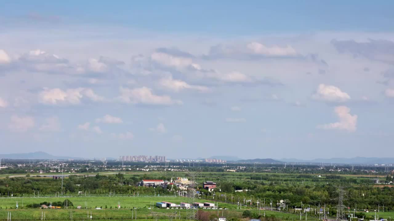 南京江宁区秣陵街道视频素材