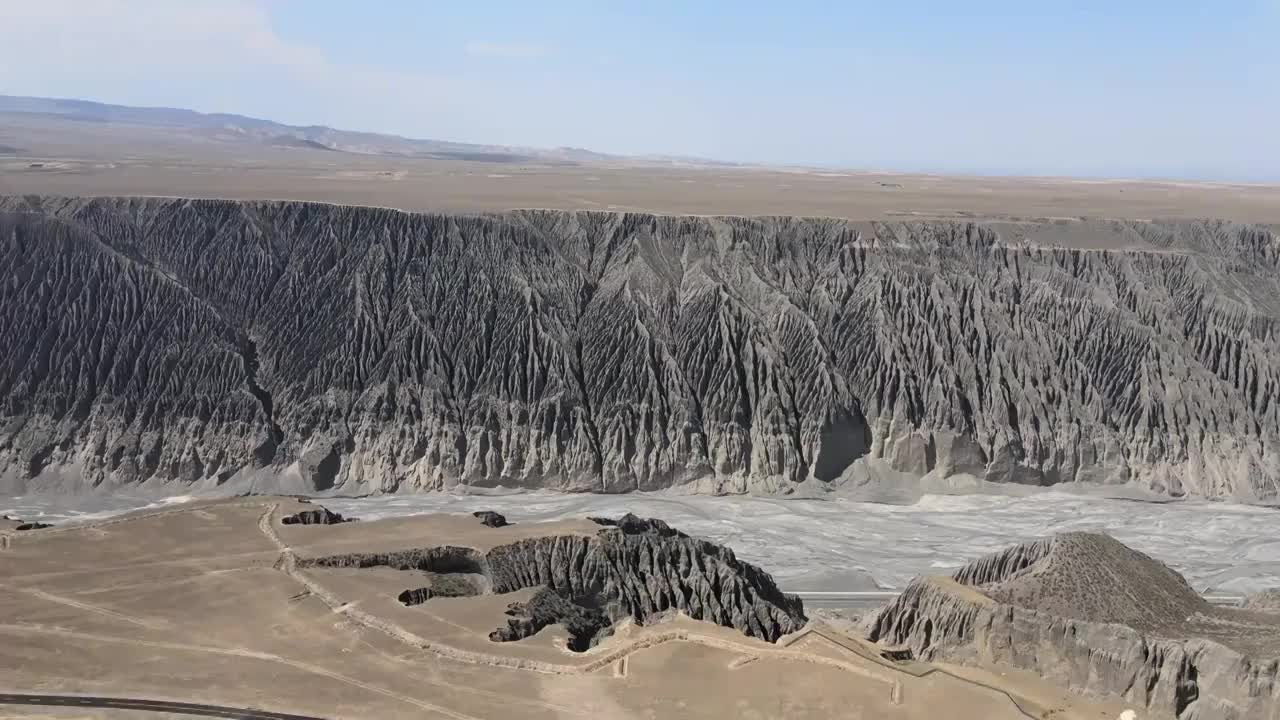 新疆独库公路独山子大峡谷视频素材