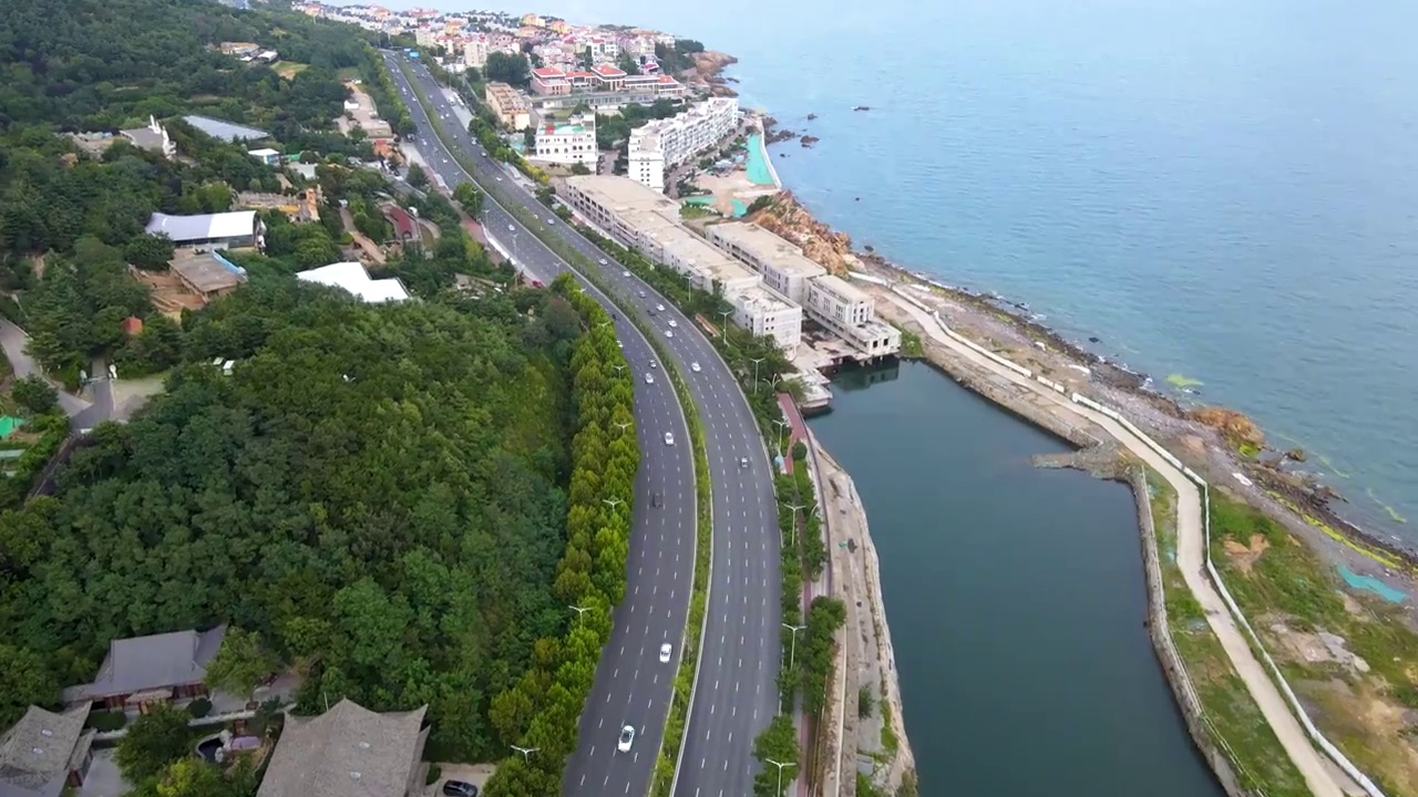 户外城市道路交通视频素材