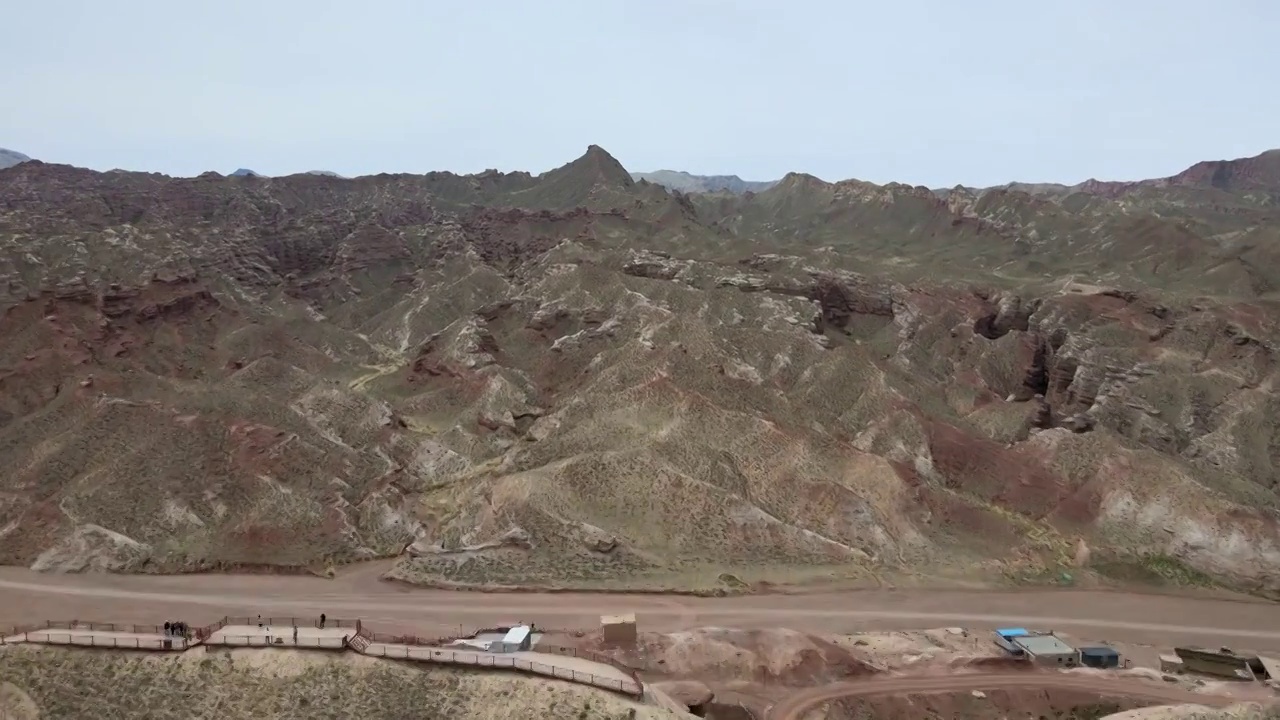 甘肃张掖平山湖大峡谷视频素材