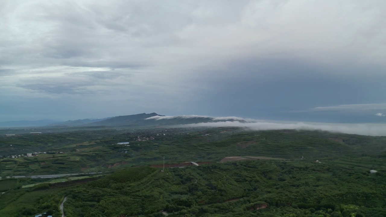 万安山云海视频素材