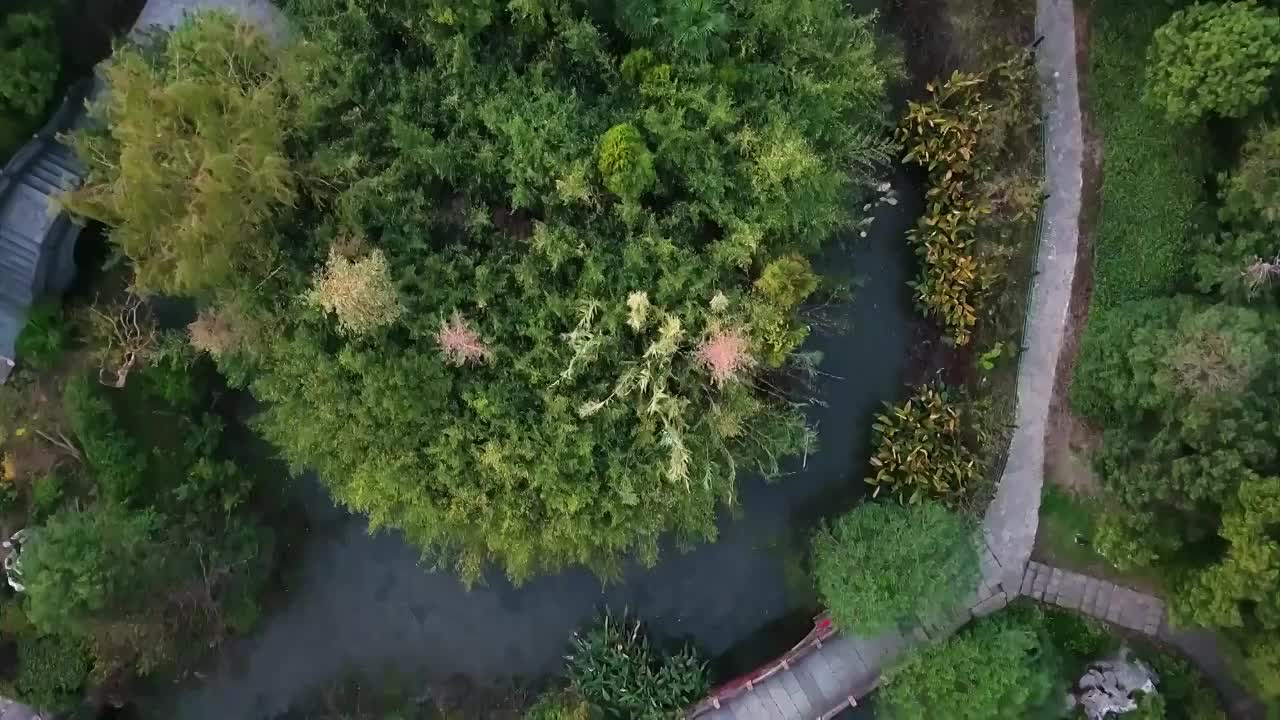 上海韩湘水博园视频素材