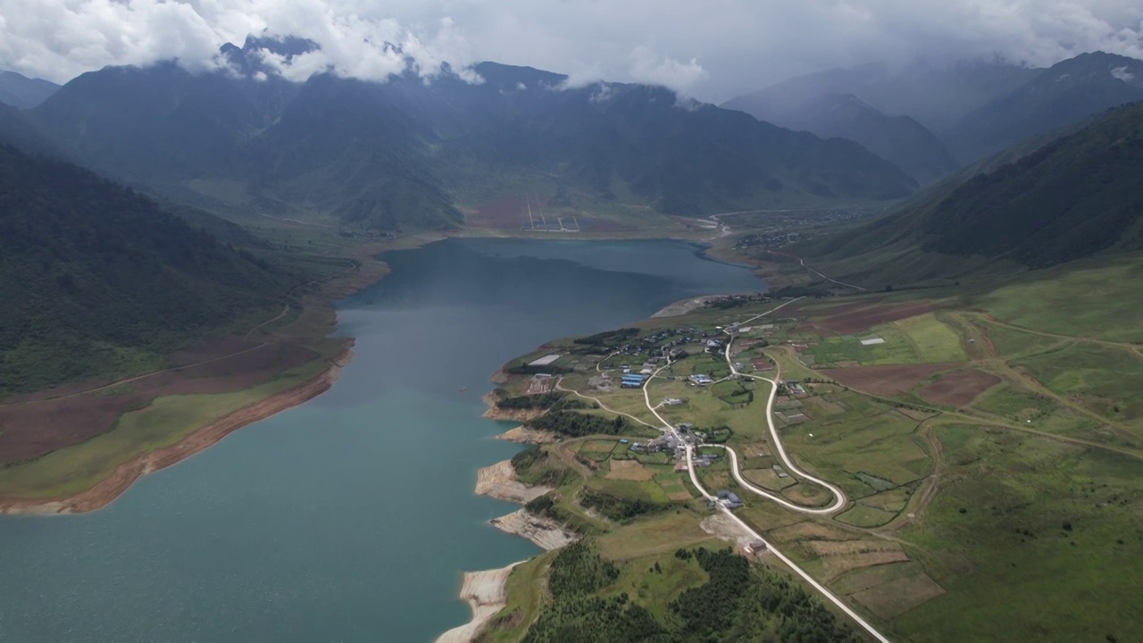 凉山冶勒湖视频素材