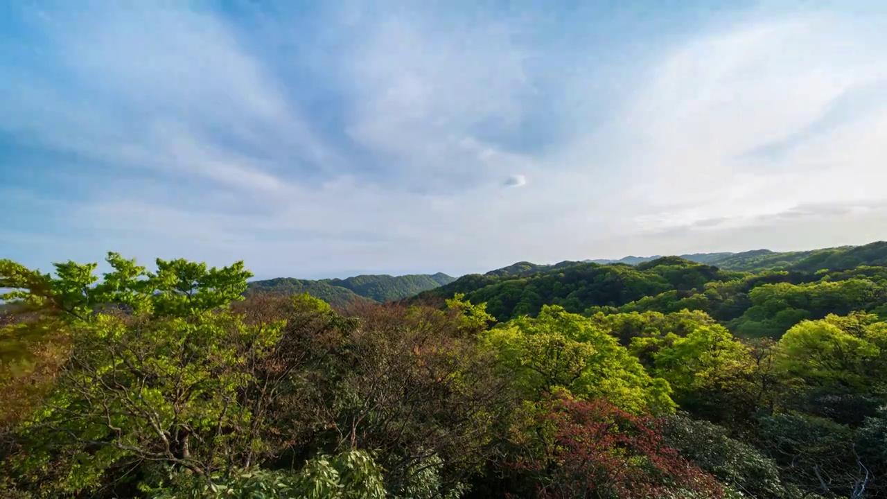 张家界八大公山延时视频素材