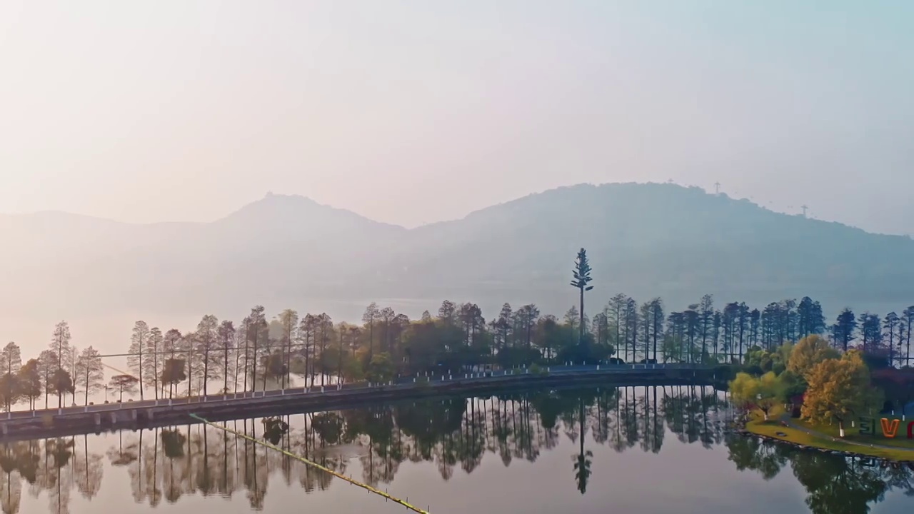 武汉城市地标航拍视频视频素材