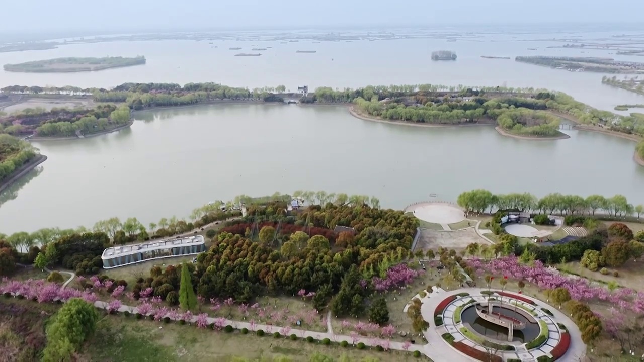 清新生态环境大纵湖景视频素材