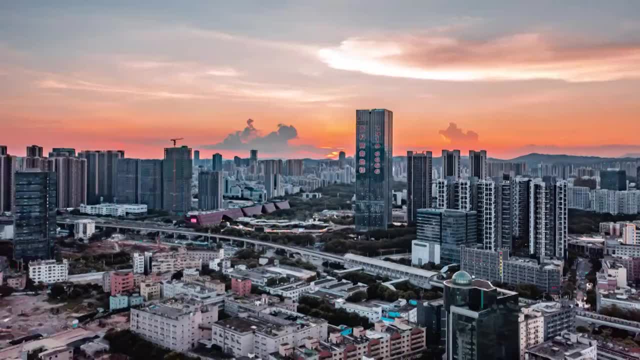 龙岗宣传片视频素材