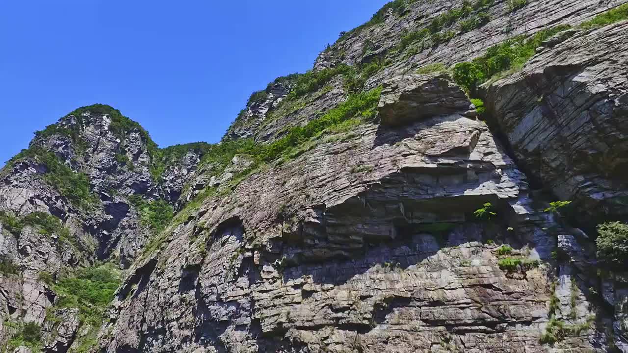 庐山峡谷视频素材