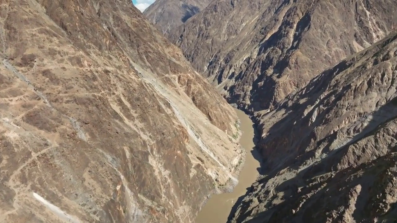 怒江大峡谷视频素材