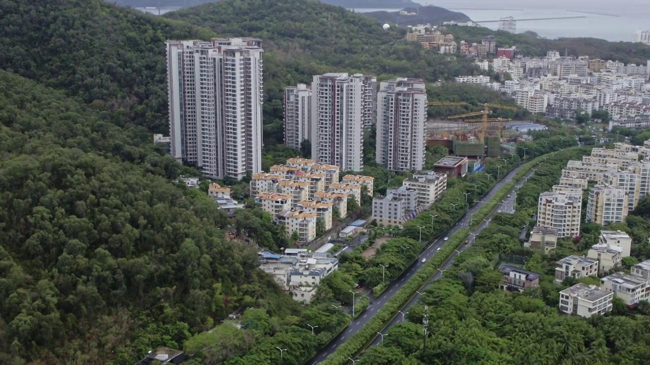 山下住宅区视频素材