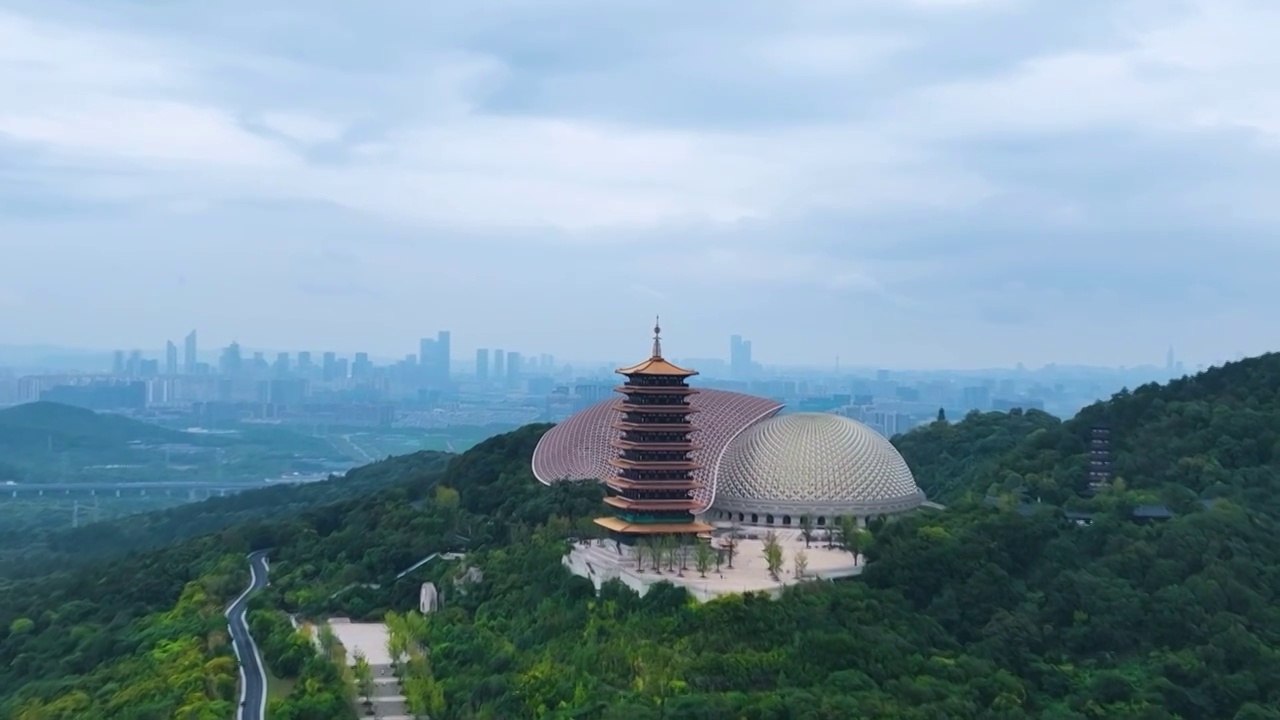 牛首山，江苏南京视频素材