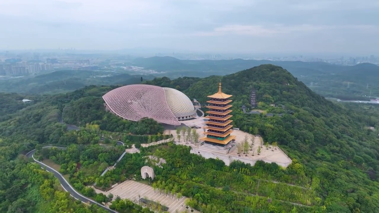 牛首山，江苏南京视频素材