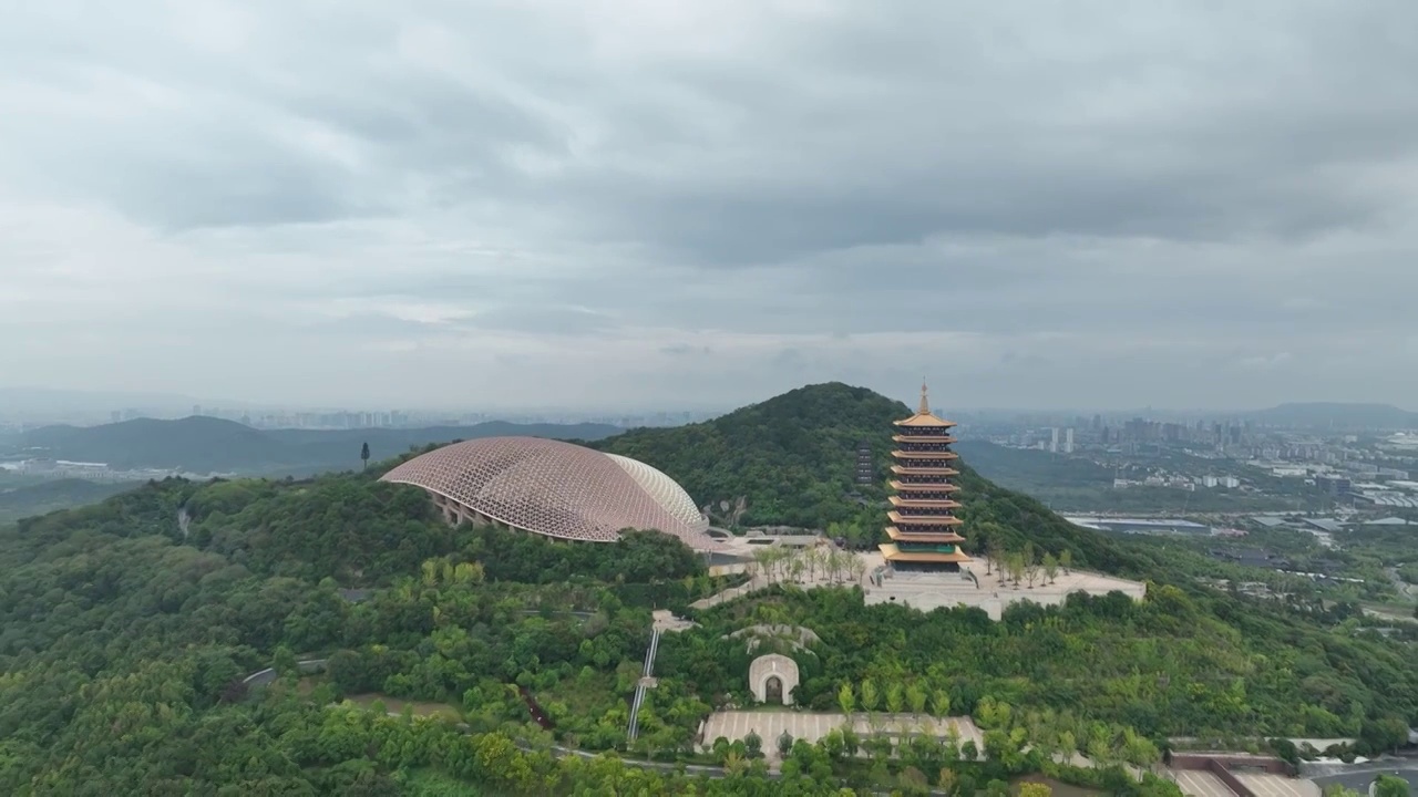 牛首山，江苏南京视频素材