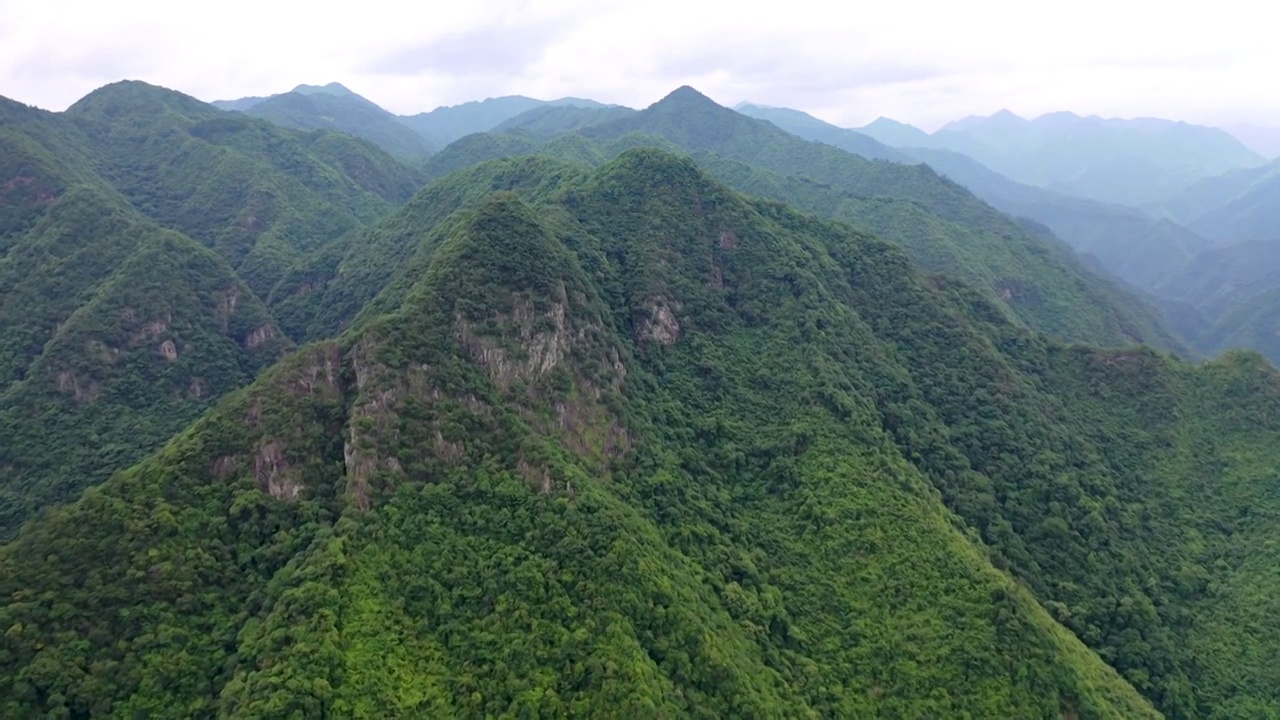 浙西南大山视频素材