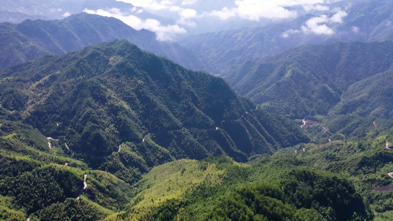 丽水传统村落景宁新塘垟村视频素材