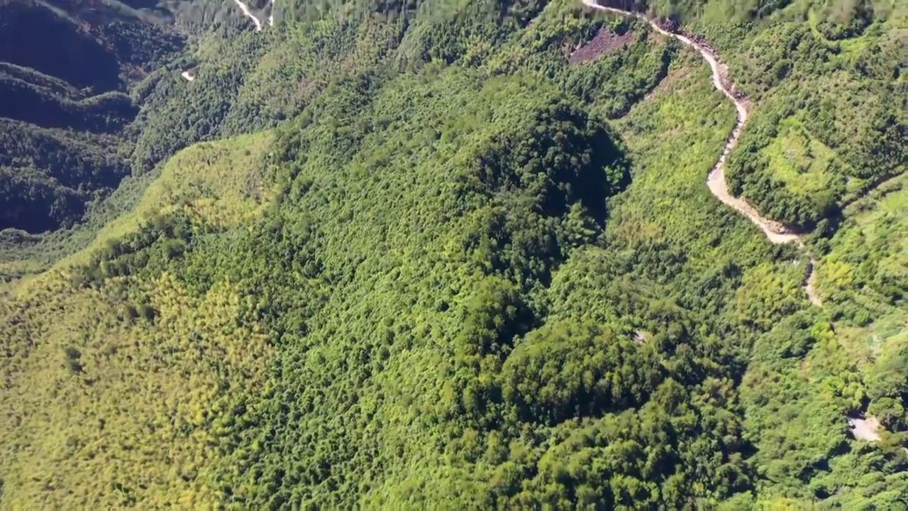 丽水传统村落景宁新塘垟村视频素材