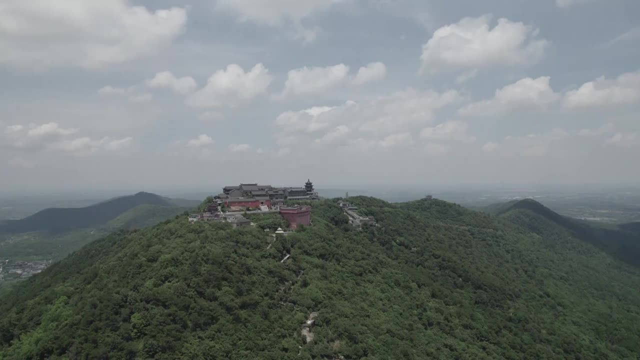 航拍茅山视频素材