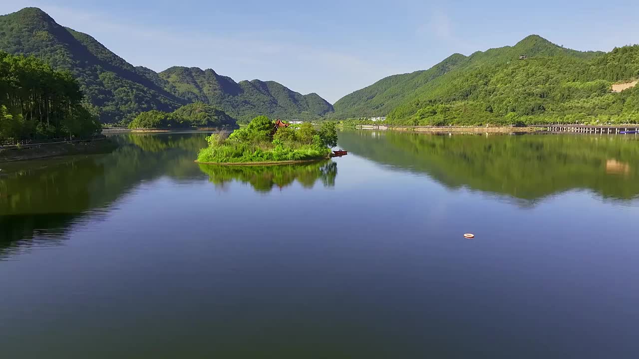 德兴凤凰湖视频素材