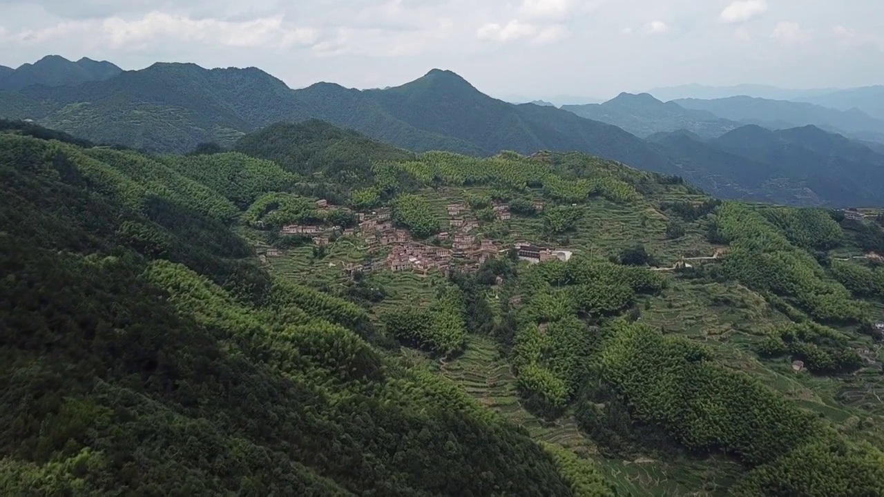 松阳陈家铺村视频素材