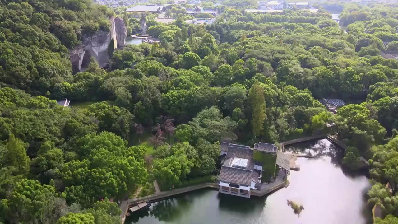 绍兴柯岩视频素材