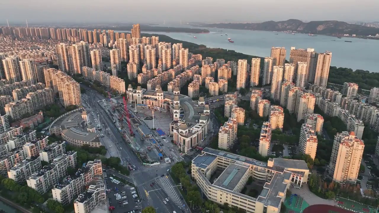 城市街景及道路视频素材