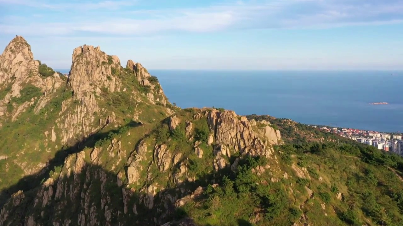 山东青岛浮山生态视频素材