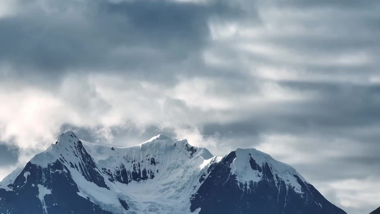 梅里雪山南坡视频素材