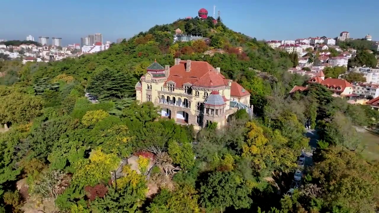 青岛老建筑视频素材