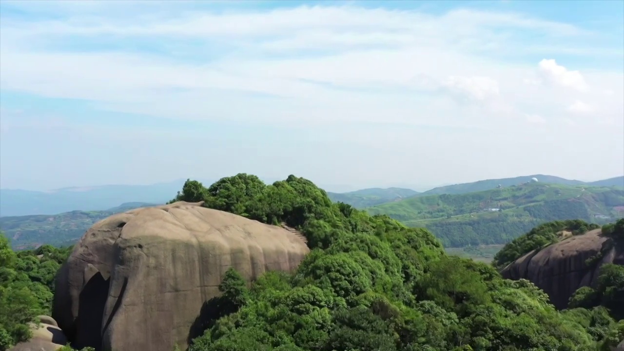 福建省太姥山风景区风光视频素材