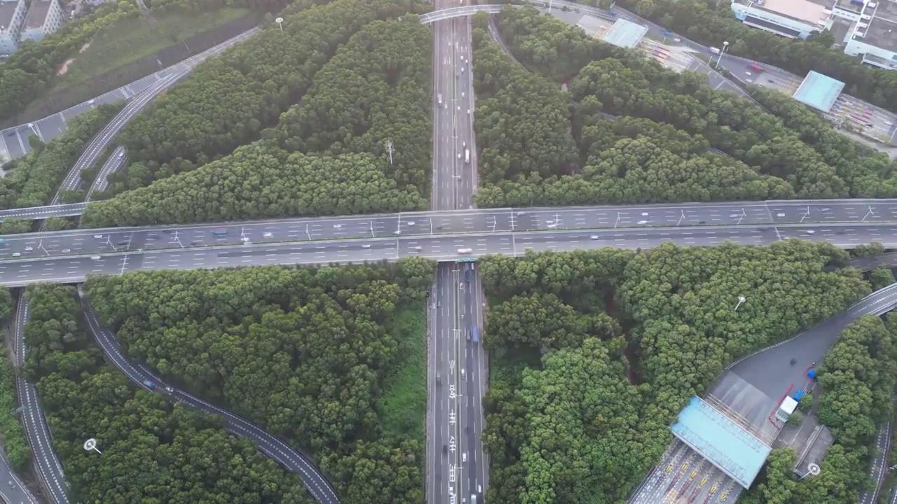 深圳清湖立交视频素材