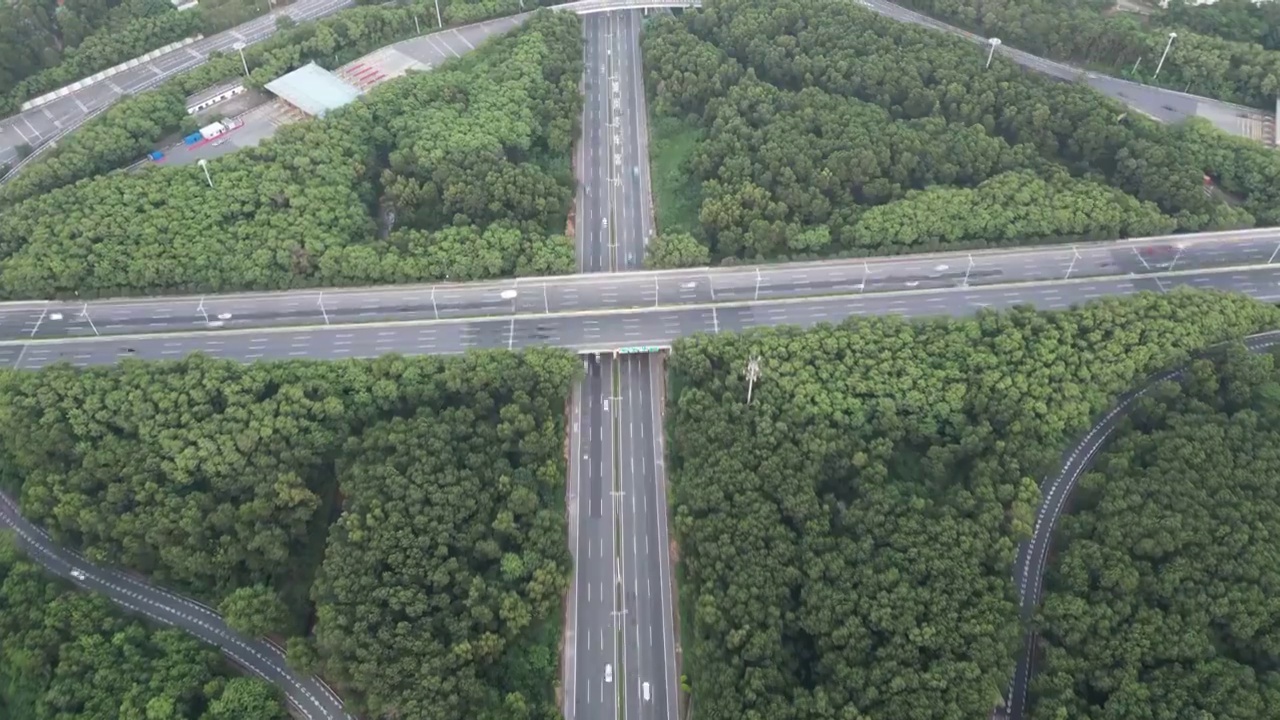 深圳清湖立交视频素材