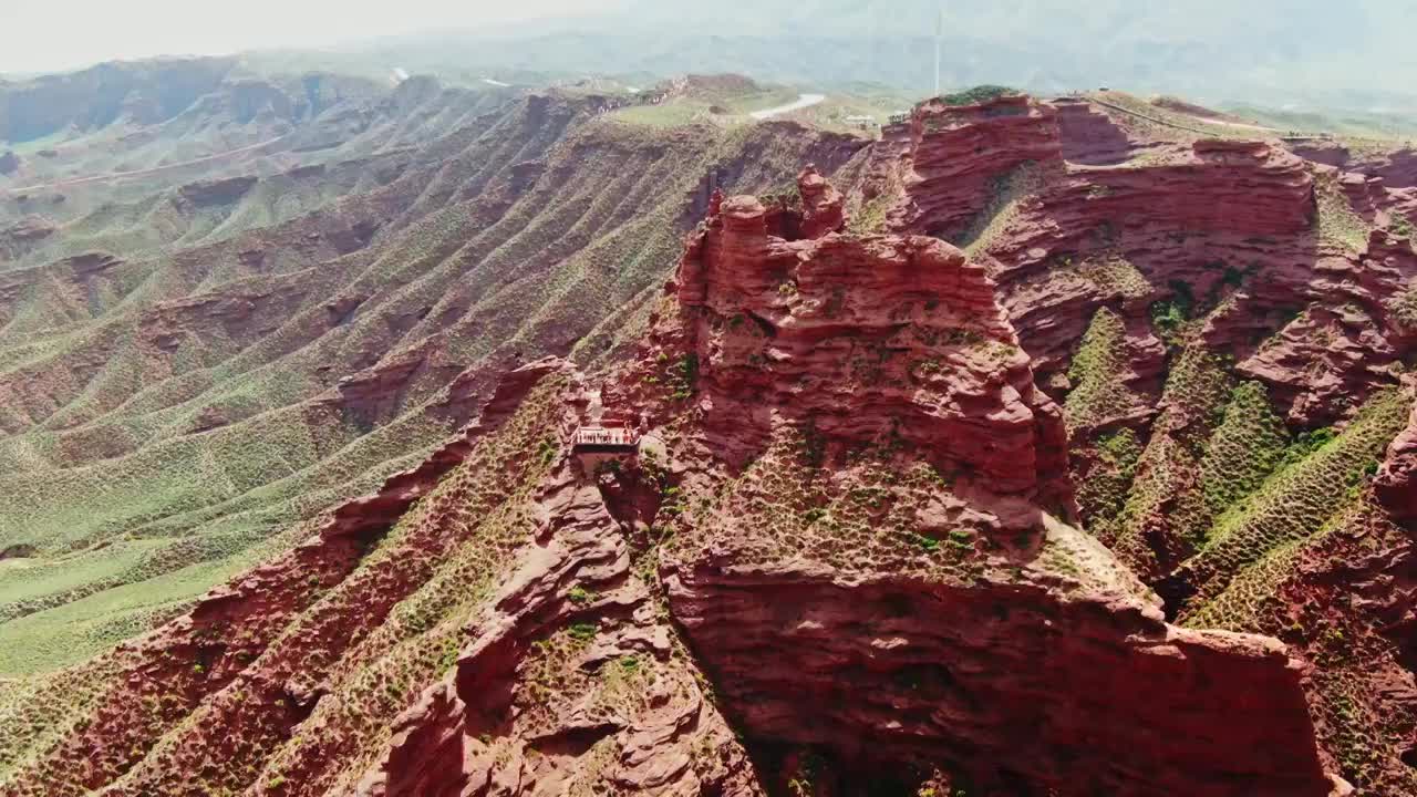 张掖平山湖大峡谷视频素材