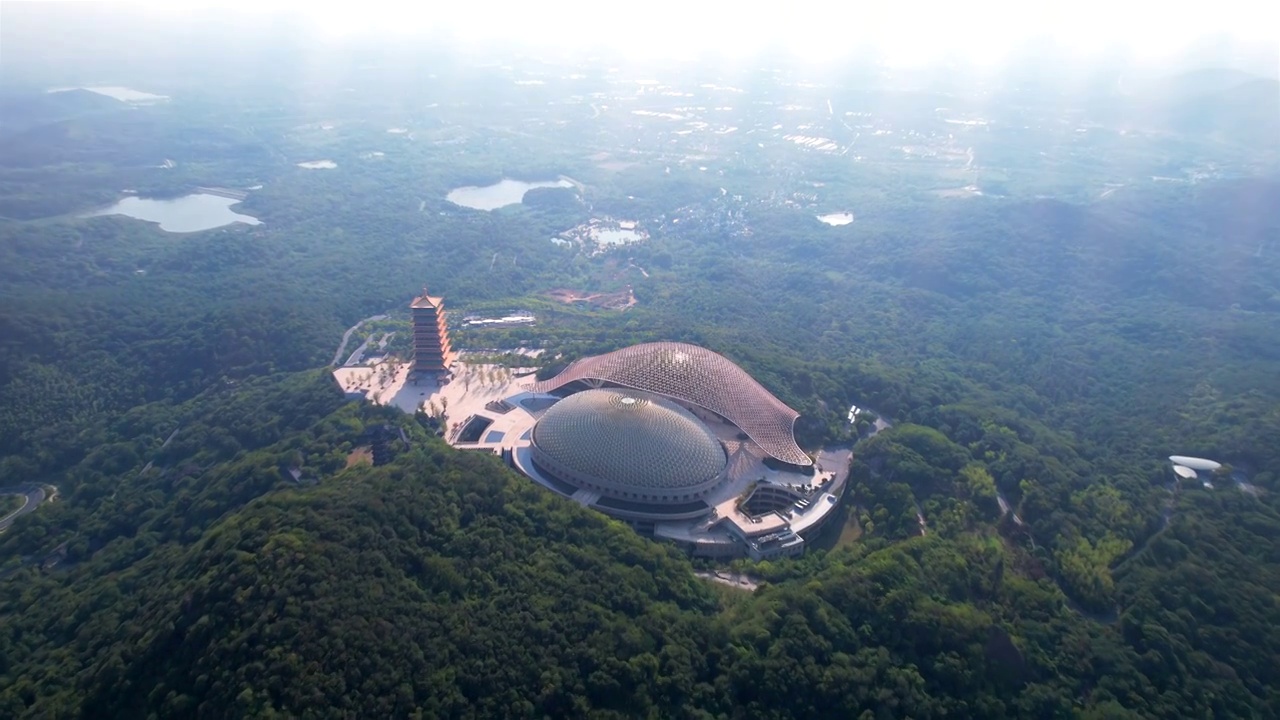 江苏省南京市牛首山文化旅游区视频素材