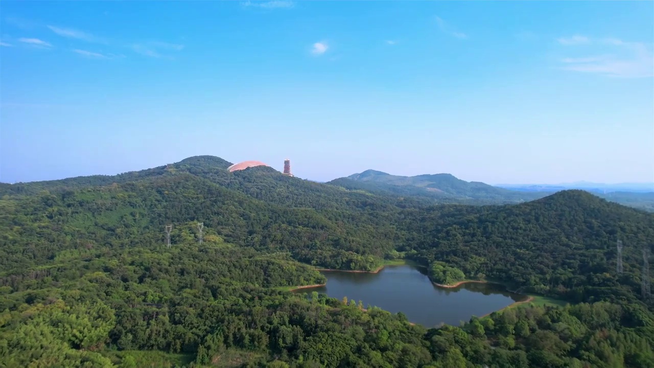 江苏省南京市牛首山文化旅游区视频素材