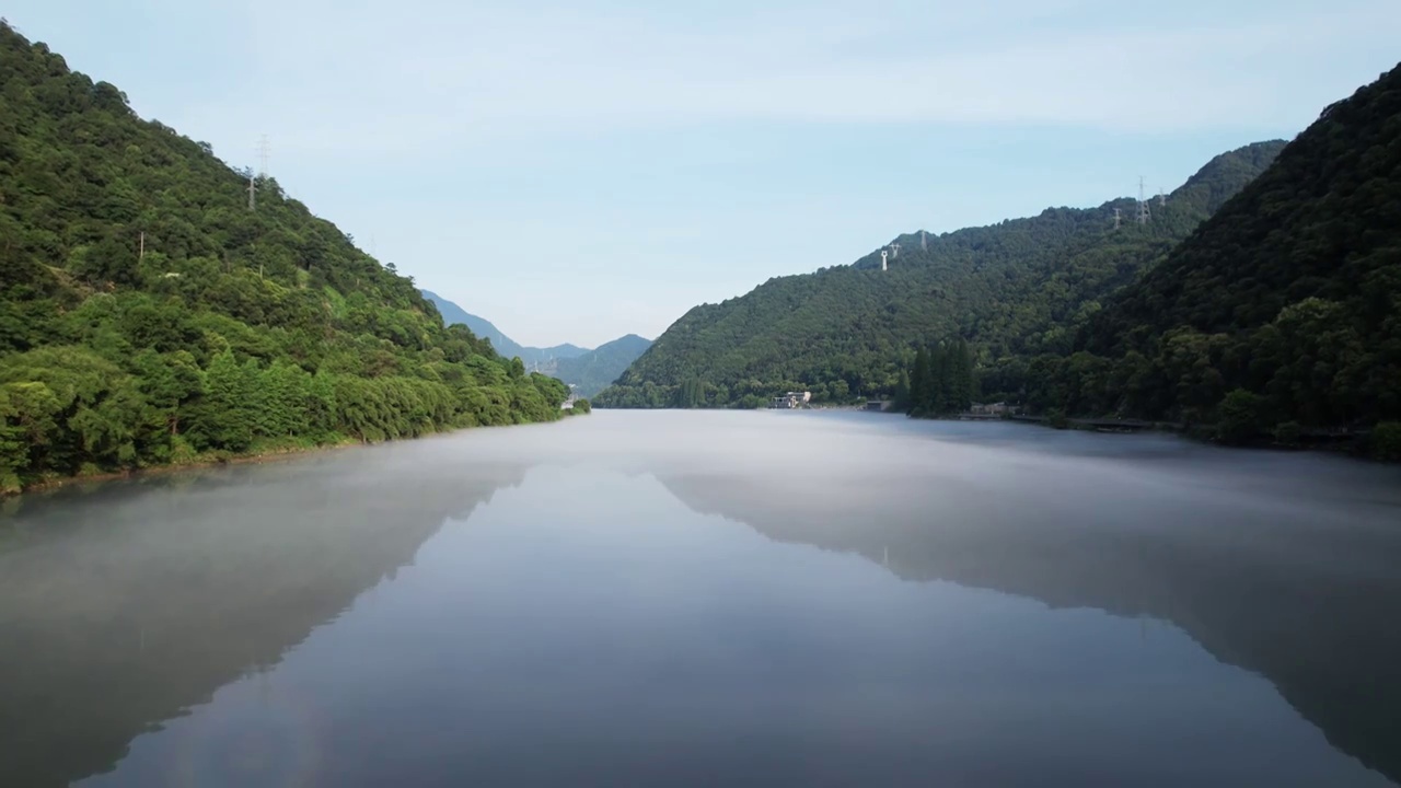 建德新安江风光视频素材